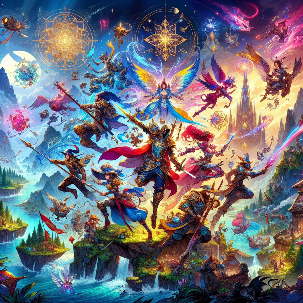 Anime game cover art